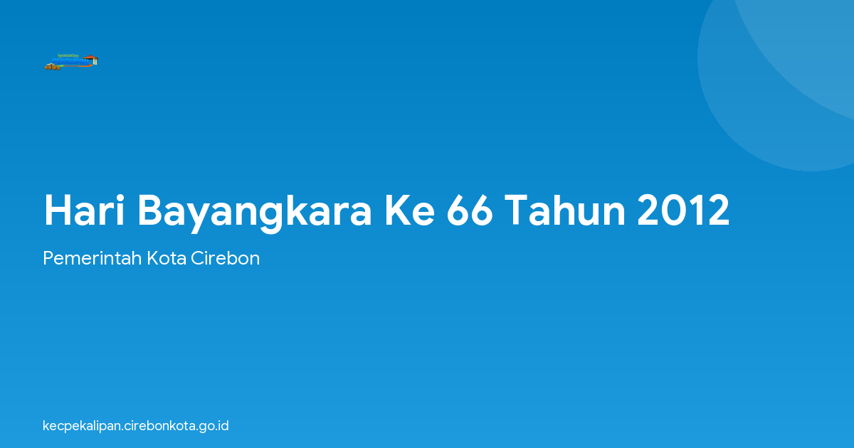Hari Bayangkara Ke 66 Tahun 2012