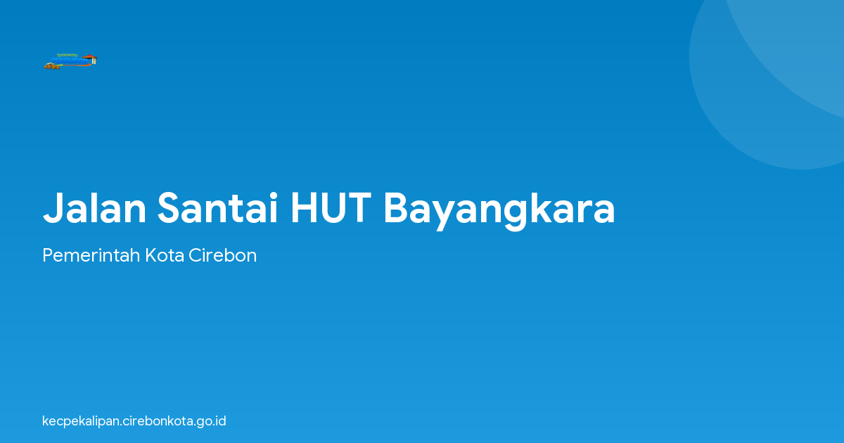 Jalan Santai HUT Bayangkara