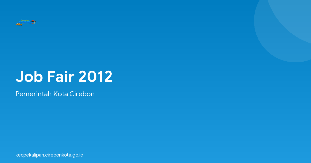 Job Fair 2012