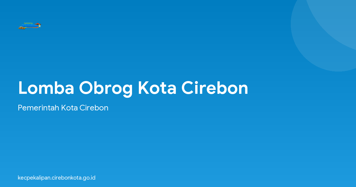 Lomba Obrog Kota Cirebon