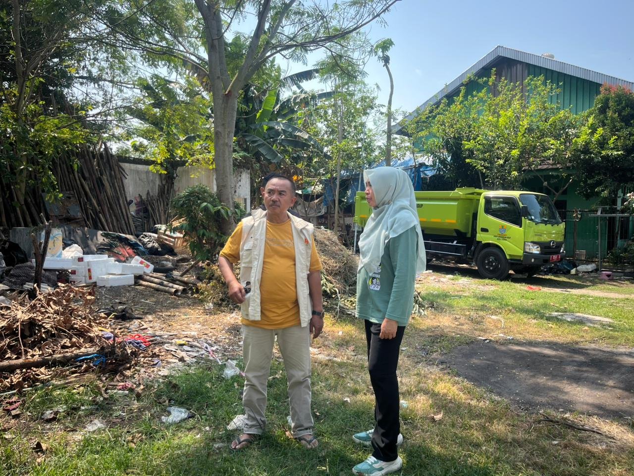 Lanjutkan Optimalisasi PDU, Kepala DLH Kota Cirebon Tinjau PDU Dukuh Semar dan Matangkan Rencana Reorganisasi Tata Letak Pengelolaan Sampah