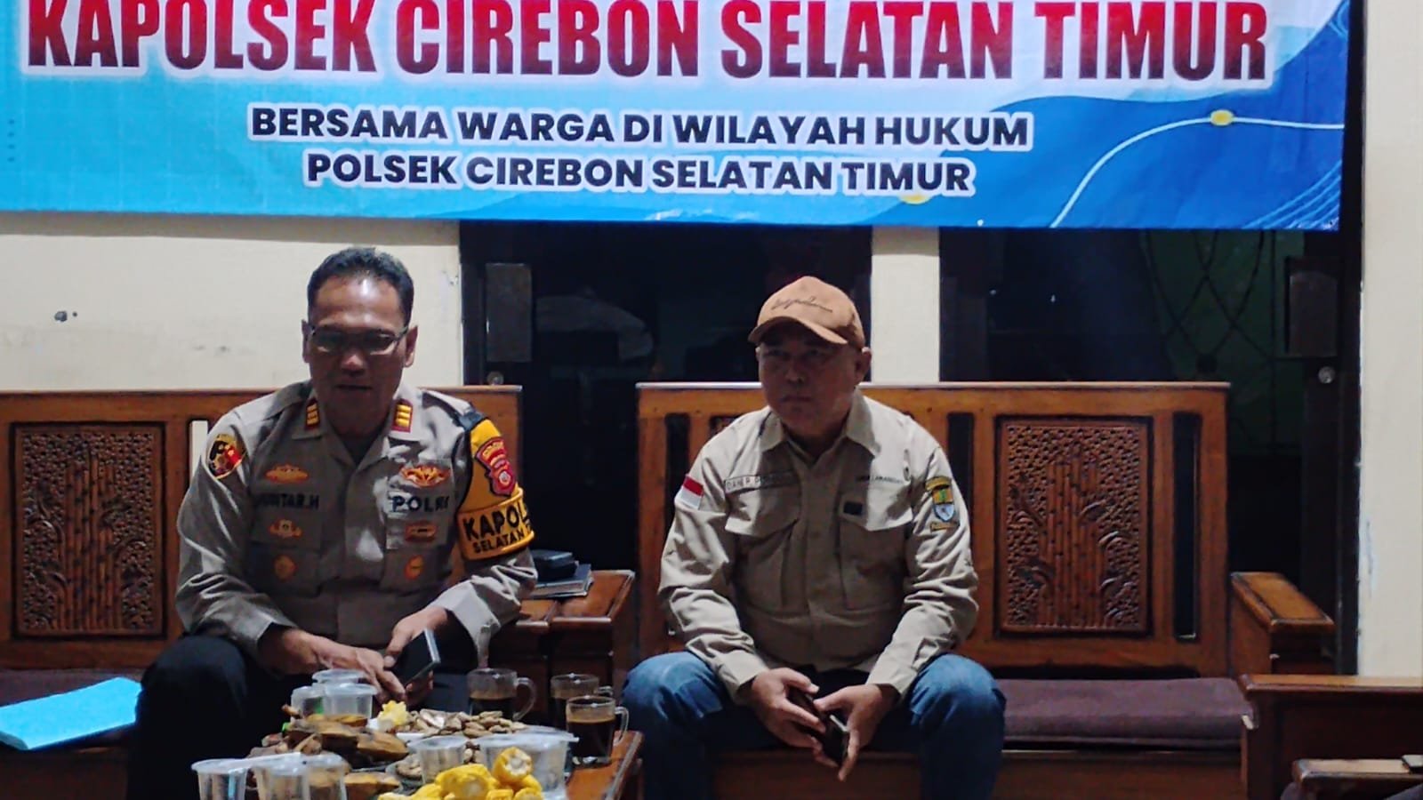 Silaturahmi Kamtibmas Kapolsek Selatan Timur Bersama Ketua RW Se-Kelurahan Larangan